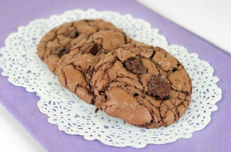 Dark chocolate cookies (Ricetta Americana)